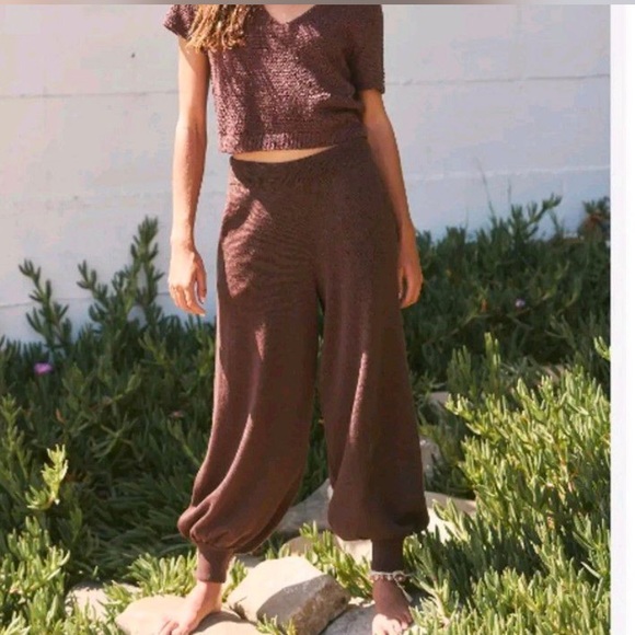 Free People Pants - FREE PEOPLE BEACH NOLAN PANTS OXBLOOD L